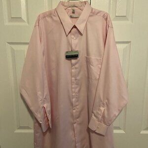 NWT Geoffrey Beene classic fit wrinkle free dress shirt